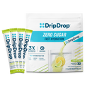 DripDrop Zero Sugar Lemon Lime Electrolyte Powder, 8 oz sticks, 32 count